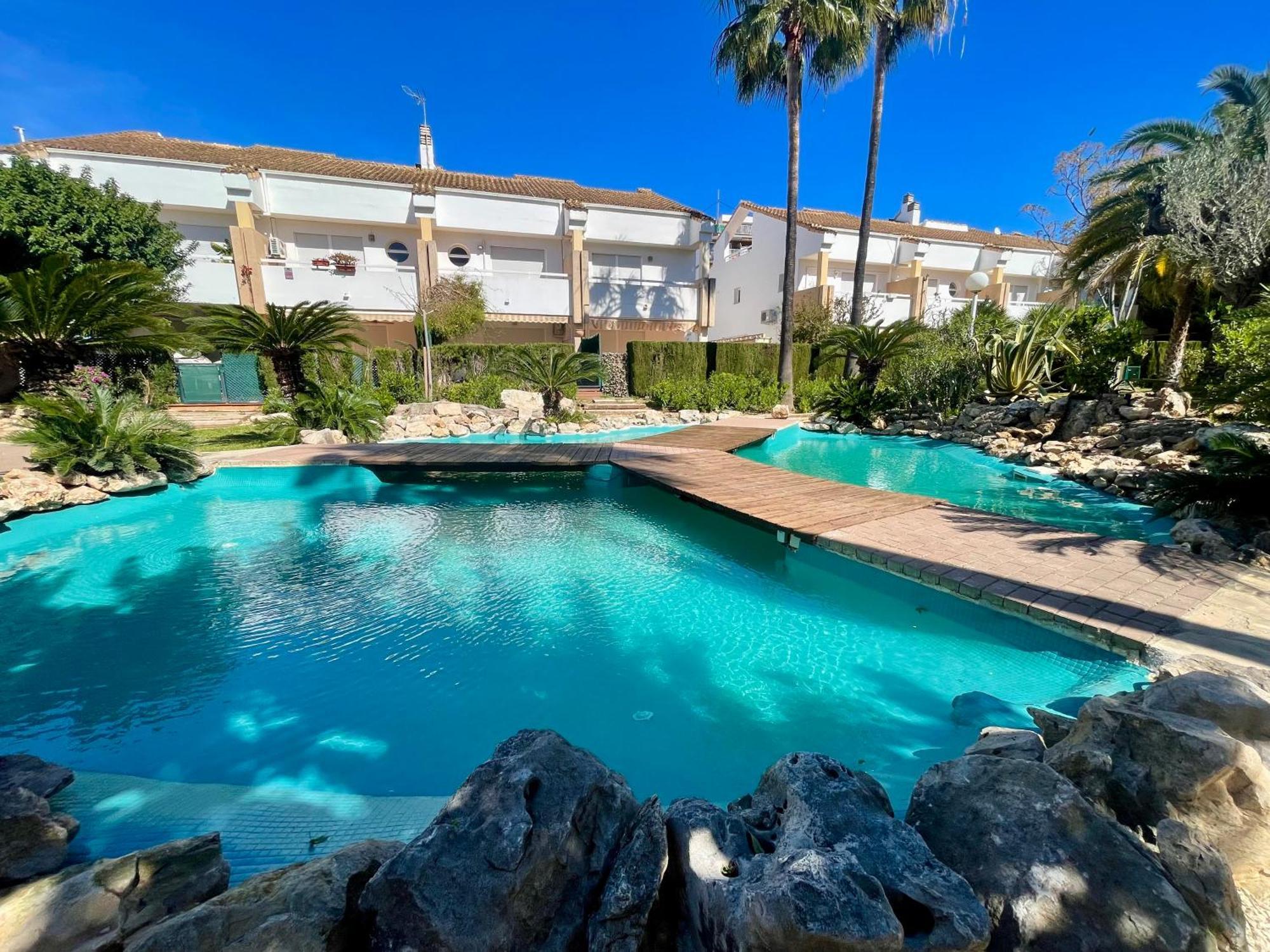 The Beach House Playa Del Arenal Javea - Pool And Garden Steps From The Beach Platja de Larenal Eksteriør billede