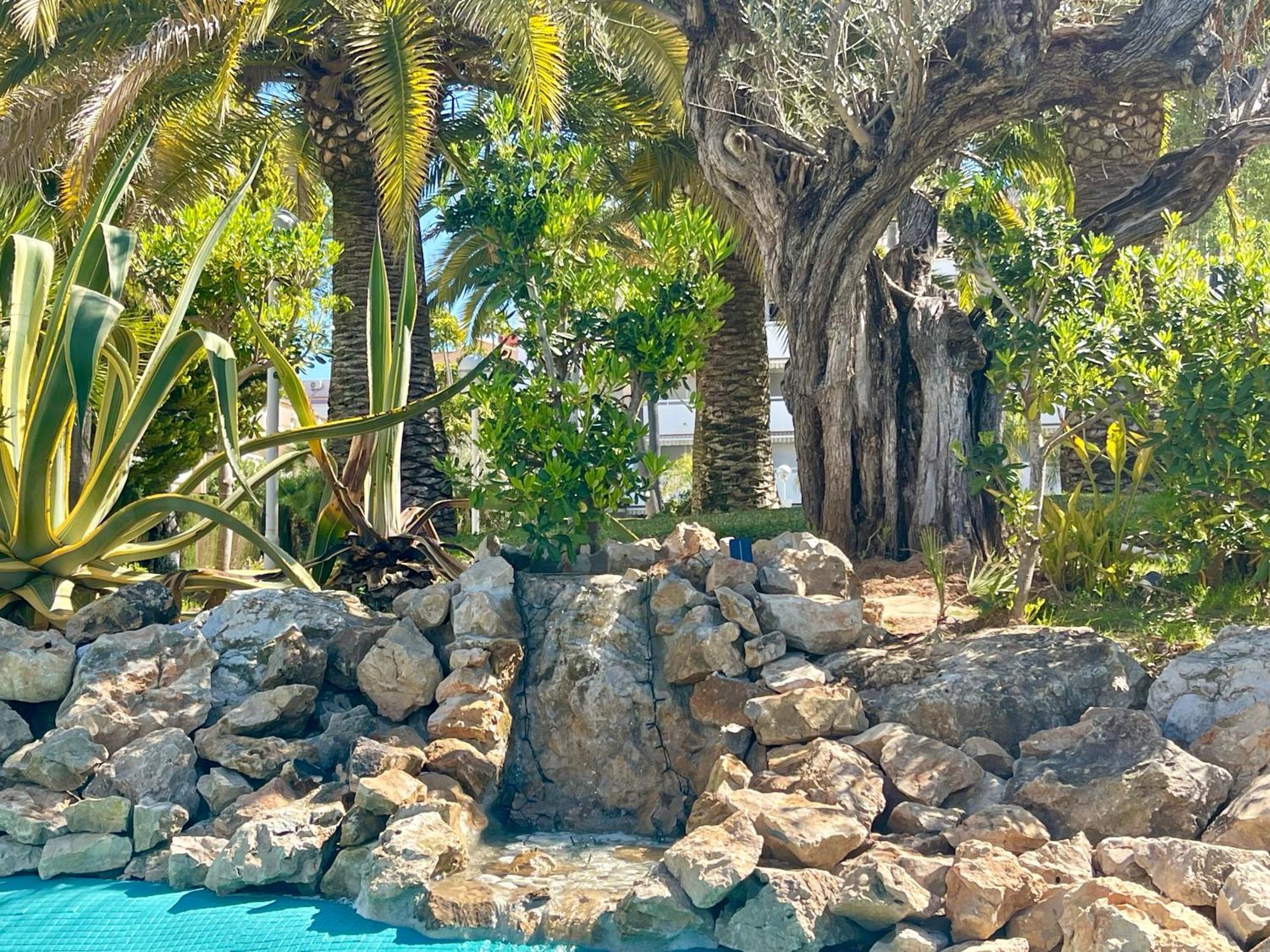 The Beach House Playa Del Arenal Javea - Pool And Garden Steps From The Beach Platja de Larenal Eksteriør billede
